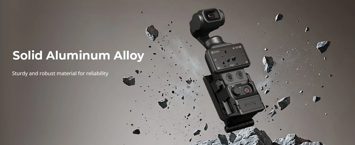 SmallRig Magnetischer Halterungsständer für DJI Osmo Pocket 4, 270 ° Verstellbarer Magnet-Erweiterungsadapter für Arca-Swiss Desktop-Halterung 6003 – Detail 4
