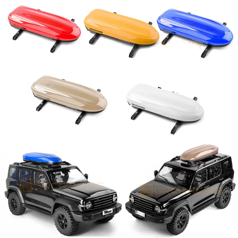 Roof Luggage for 1/8 RC Crawler Car Traxxas KM Tank 300 Diy Parts