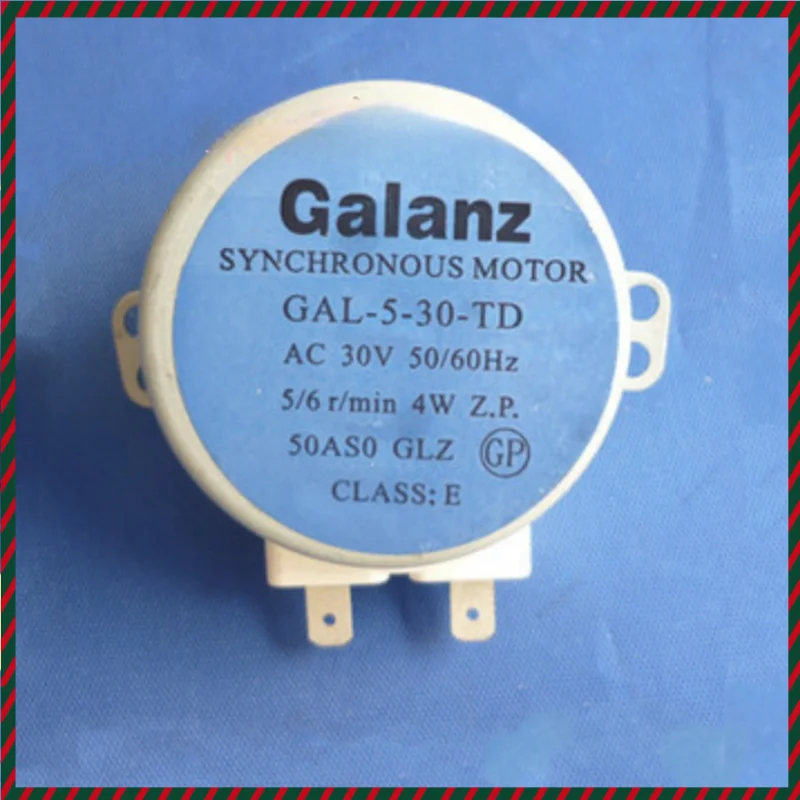 New GALANZ microwave oven Parts GAL-5-30-TD GAL-5-30-TD(1) 4W AC 30V 50/60Hz 5/6/min turntable synchronous motor