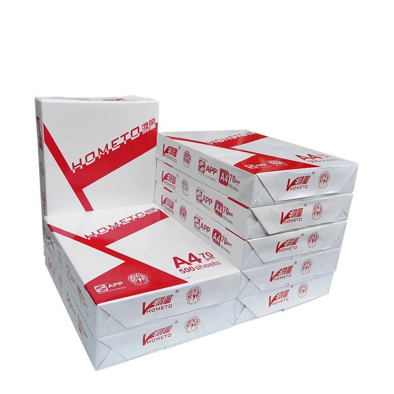 A4 copy paper printing double-sided printing 70g 500 sheets of white 80g office FCL wholesale a4 paper 500 sheets for office