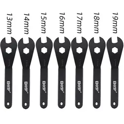 2mm Bicycle Hub Cone Wrench 13/14/15/16/17/18/19mm Open Cone Wrench Bicycle Wheel A-xle Pedal Repair Tool