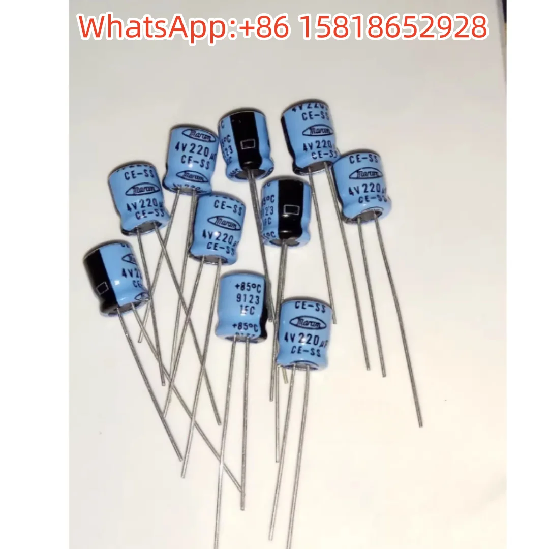 20pcs 4V220UF 6X7MM Japanese Imported Audio Electrolytic Capacitors