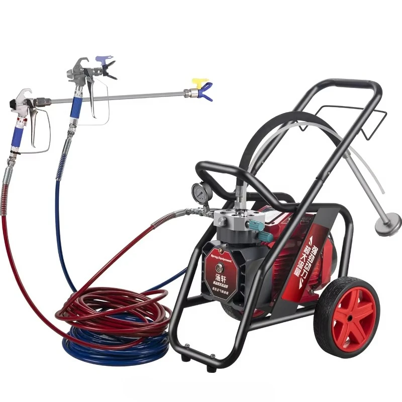 Professional High-Power Airless Spray Gun New Industrial Coating Machine for DIY High-Pressure Latex Paint Application