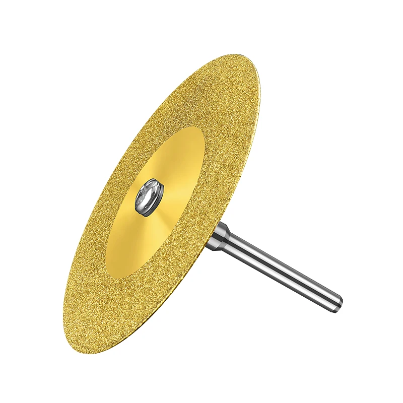 Titanium-coated Diamond Thin Slice Bricks, Glass Ceramic Cutting Discs, Jade Cutting Discs