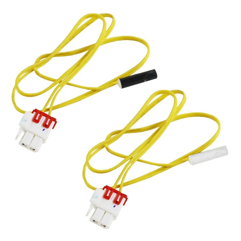 2PCS Fridge Refrigerator Defrosting Sensor Temperature 5k Sensor Probe For RS2533VK/XAA Spare Parts Accessories