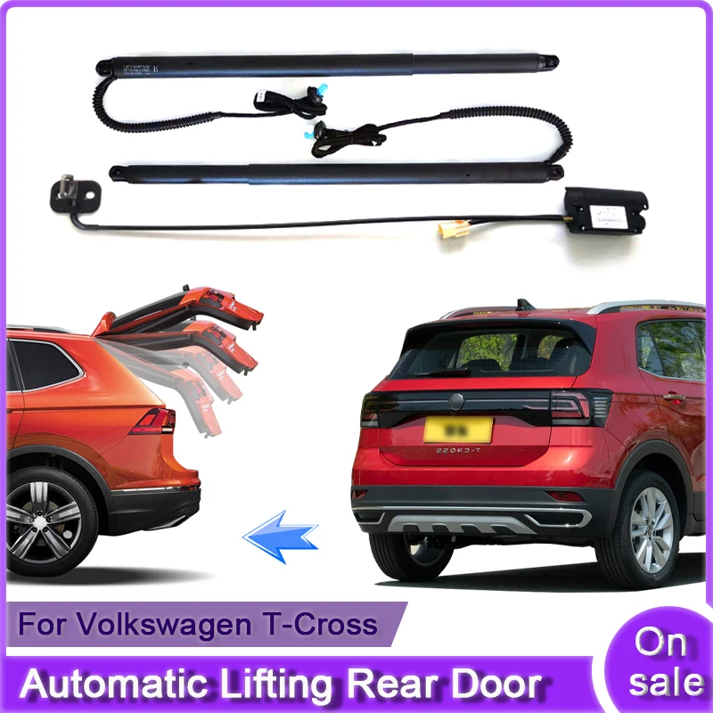 For Volkswagen VW T-Cross Taigun Tacqua 2018~2022 Car Electric Tailgate Lift System Kit Auto Tail Gate Opener Automatic Lifting