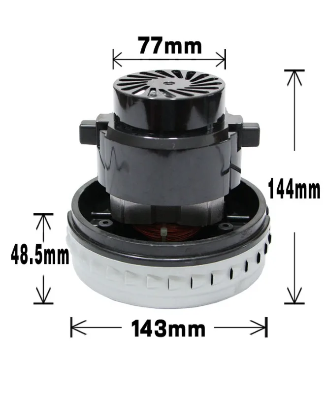 Suitable for YLW77-30 vacuum cleaner motor/vacuum cleaner accessories/HWX120 single fan blade Universal for 1400