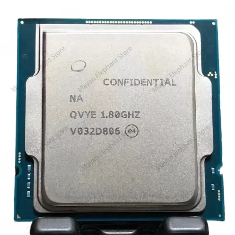 Used i9-11900 ES QVYE 8 Cores 16 Threads CPU LGA1200 Processors Support  STRIX Z590-E