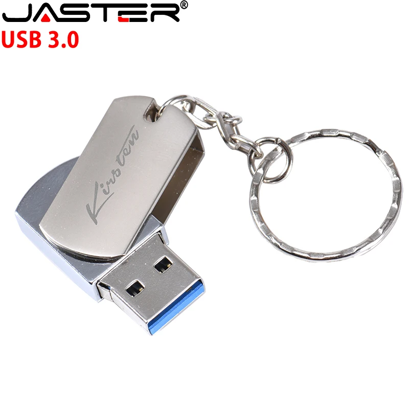 

JASTER металлические USB 3,0 флэш-накопители 64 Гб Серебряный флэш-накопитель бесплатный логотип на заказ деловой подарок флэш-накопитель 32 Гб 16 Гб U-диск для ноутбука