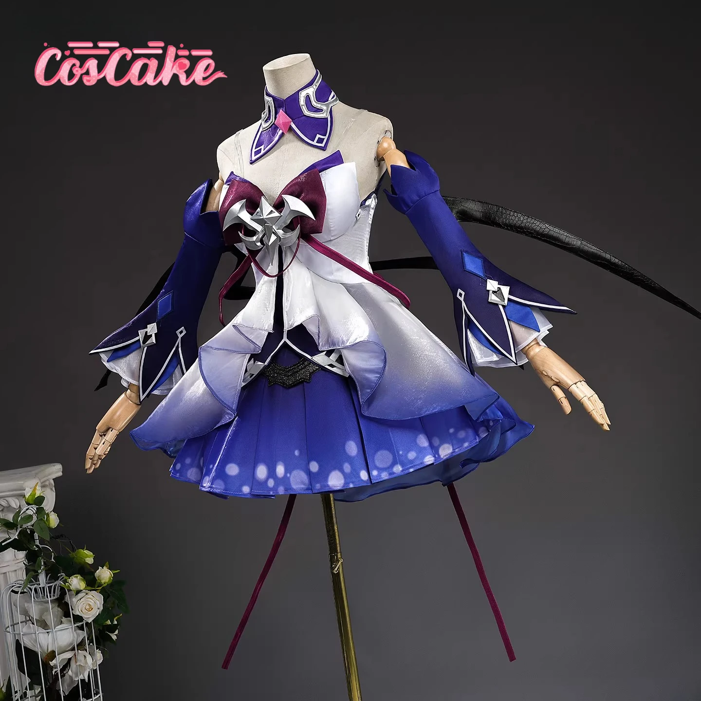 

Seele Vollerei Game Cosplay Series: Honkai Impact 3 Seele Vollerei Swallowtail Phantasm Cosplay Cute Costume full set Coscake