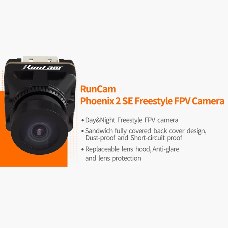 RunCam 프리스타일 FPV 카메라, 레이싱 드론 쿼드콥터용, 4:3 16:9 PAL NTSC, Phoenix2, SE 스페셜 에디션