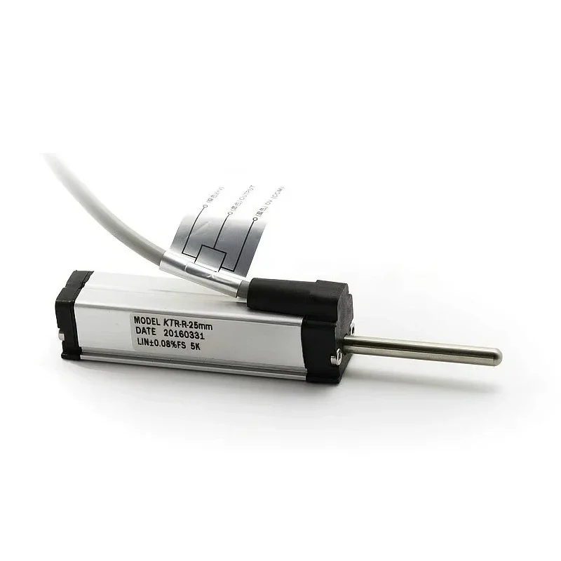 Small KTR linear displacement sensor 25mm for automatic doors