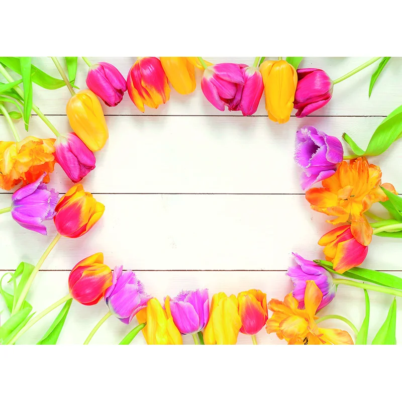 Fondos de fotografía personalizados de vinilo, accesorios de flores, tablones de madera, Fondo de estudio de fotografía 21921 CXSC -20