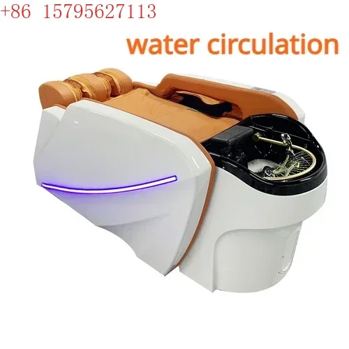 

Автоматическая интеллектуальная электрическая массажная кровать-шампунь для парикмахерской, специальная кровать для ухода за волосами с циркуляцией воды