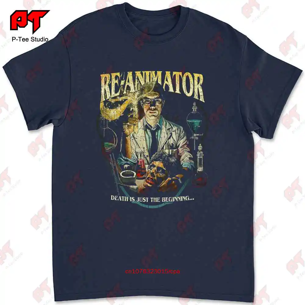 Re Animator Death Is Just The Beginning 1985 T-shirt LJCH