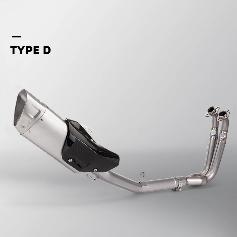 

Intelligent Library Intelligent Library For 450SR Motorcycle Full Exhaust System Modified Moto Escape Titanium Alloy Slip On Fro