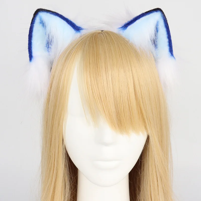 Sexy Cat Ears Headband Kawaii Fox Ears Headdress Cosplay Accessories JK Girl Halloween Party Cosplay Props Hair Hoop Headwear