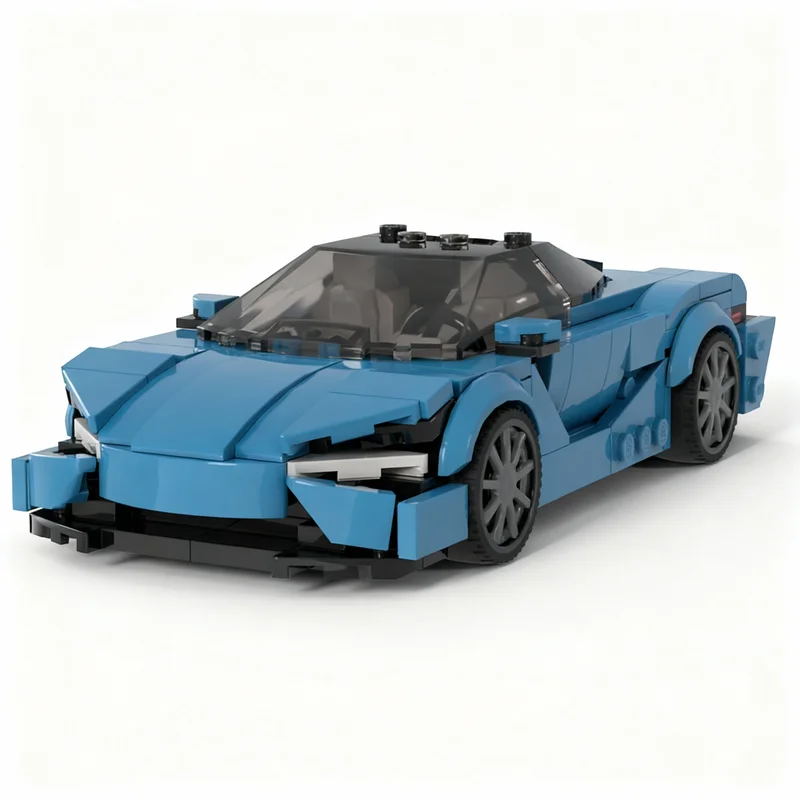 

266pcs MOC McLarened 720s City Champions Model Building Blocks Construction Toy Christmas Gifts DIY Creative Idea Education