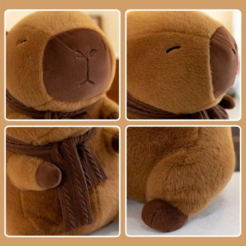 N84E adorkable Toy capybara búp bê đồ chơi ôm búp bê cotton đầy cô đơn đồ chơi thoải mái cho cô gái trẻ mới biết đi