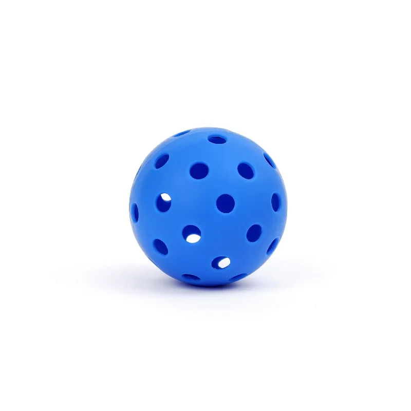 ZOCO 6 قطعة كرات كرة المخلل المتينة 40 فتحة كرات المخلل الخارجية للمنافسة مستلزمات ممارسة كرة المخلل المعبأة في أكياس