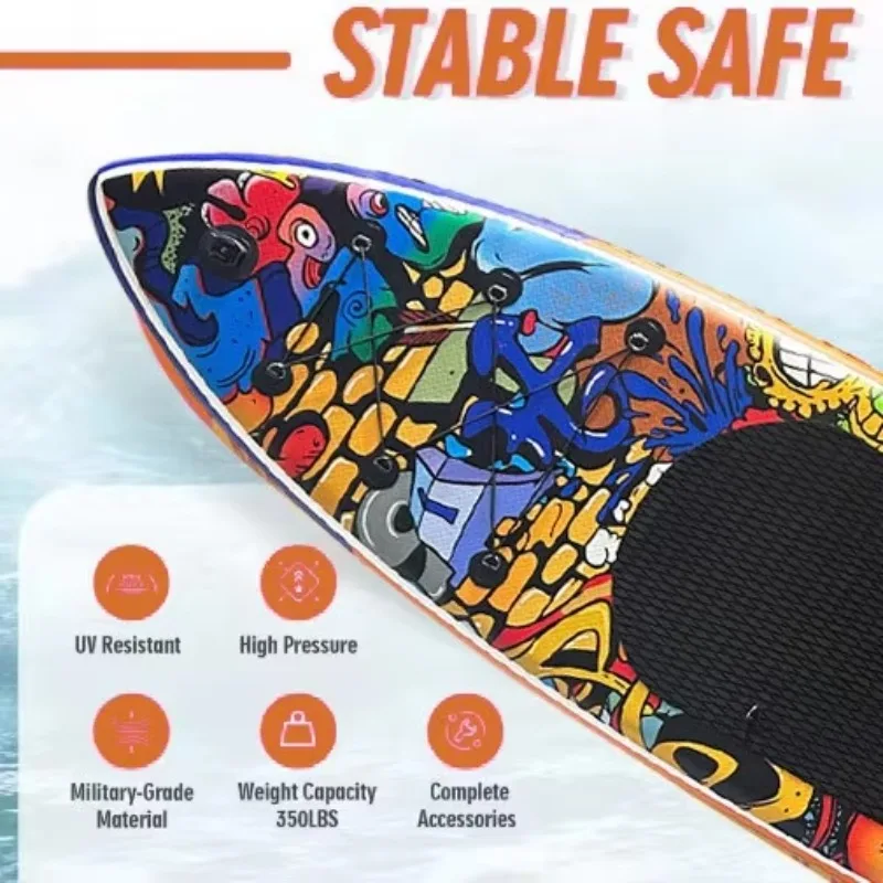 Hot Sale Custom Waterproof Accessory Equipped Inflatable Stand Up Paddleboard