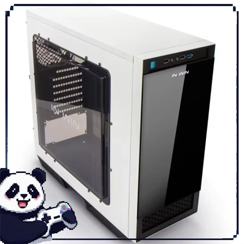 

Inwin503 Atx Case Mid Tower Tg Support 360mm Water-Cooled Graphics Card Length Limit 408mm Esports Accessories Host Case