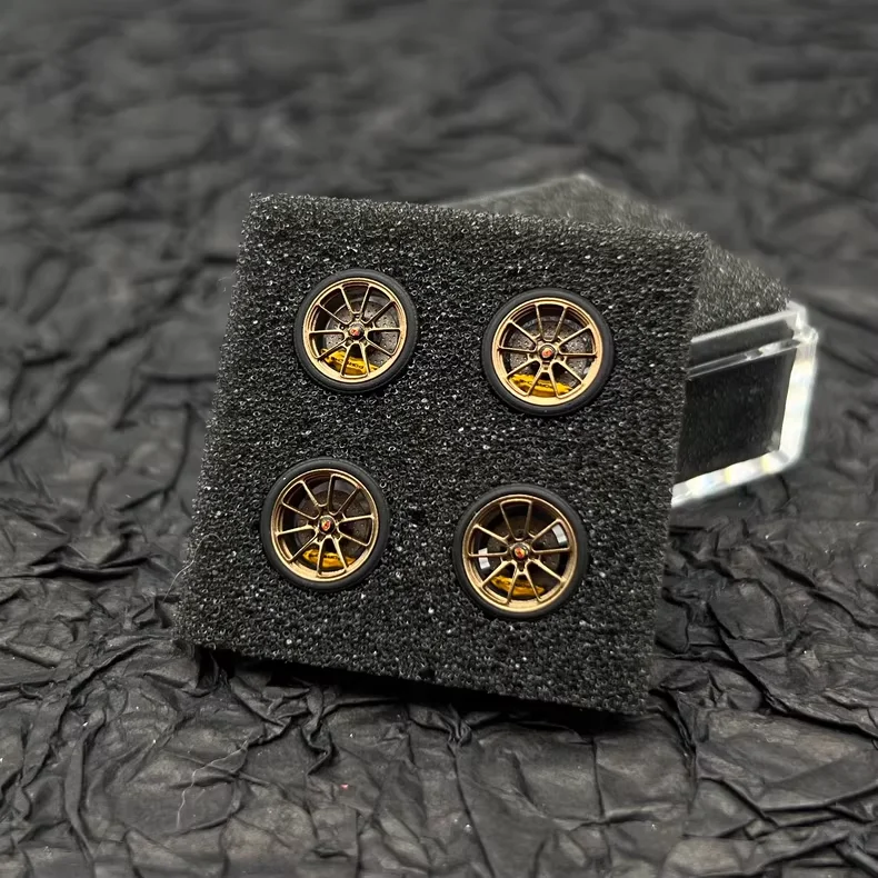 DD wheel 1:64 Carrera GT hand-customized modified car model wheel