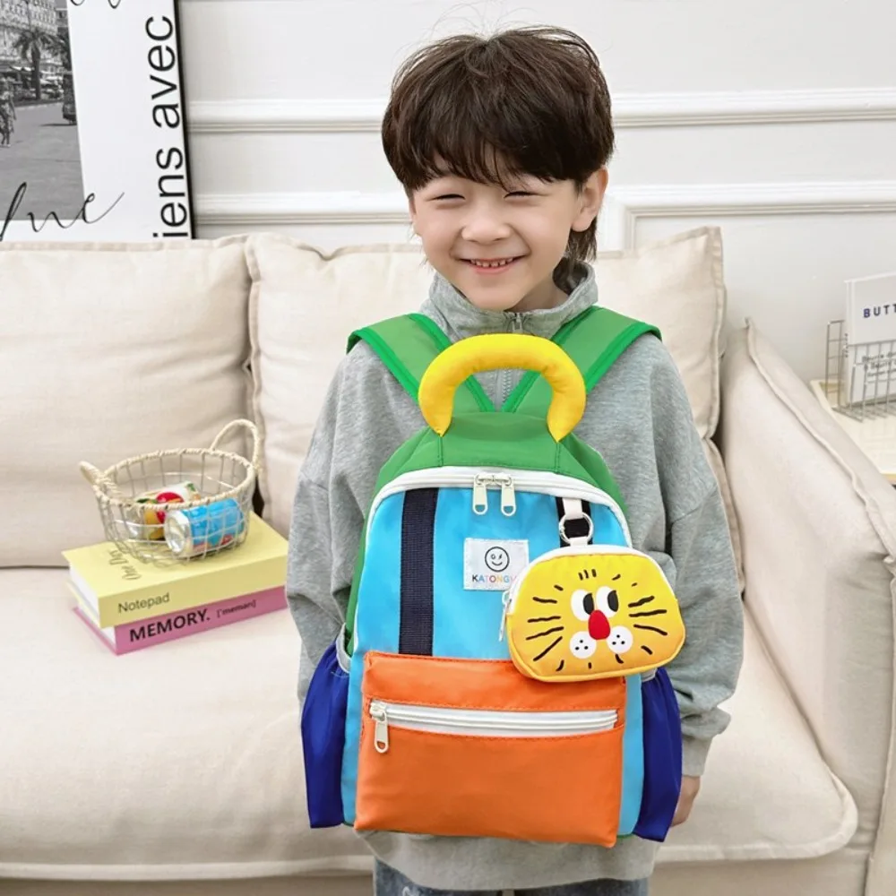 Breathable Cute Kindergarten Schoolbag Ultra-light Colorful Fashion Children School Bags Casual Waterproof 's Cartoon Backpacks