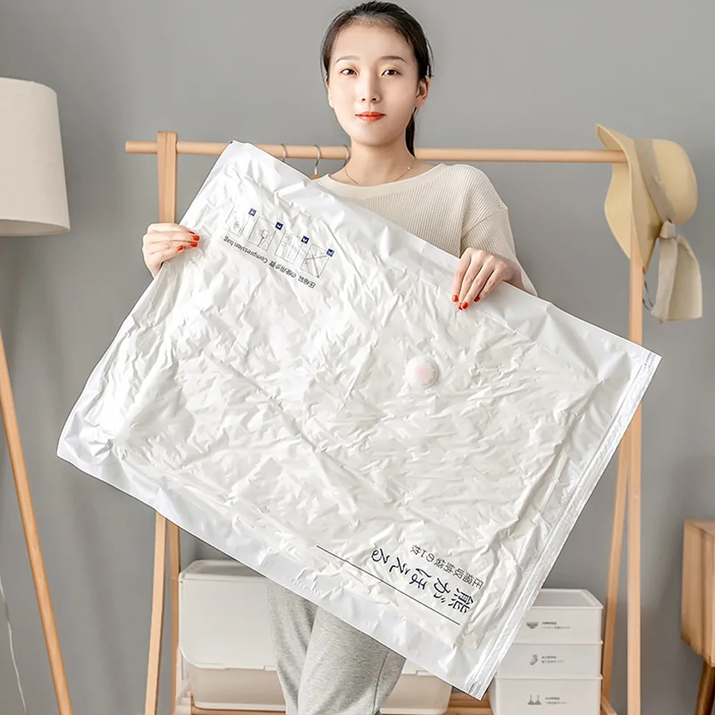 Vacuum Compression Bag Storage Bag Large Quilt Clothes Fit Bag Household Clothes Quilt Vacuum Bag #3191