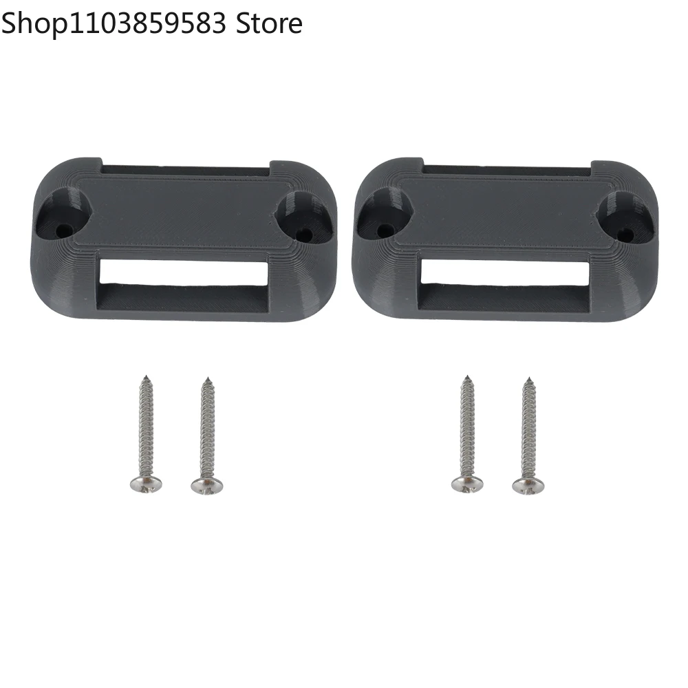 

2set Caravan Ladder Bracket Base Grey Plastic Bunk Ladder Bracket kit For Titta Swift Coachman Caravan Motorhome RV Accessory