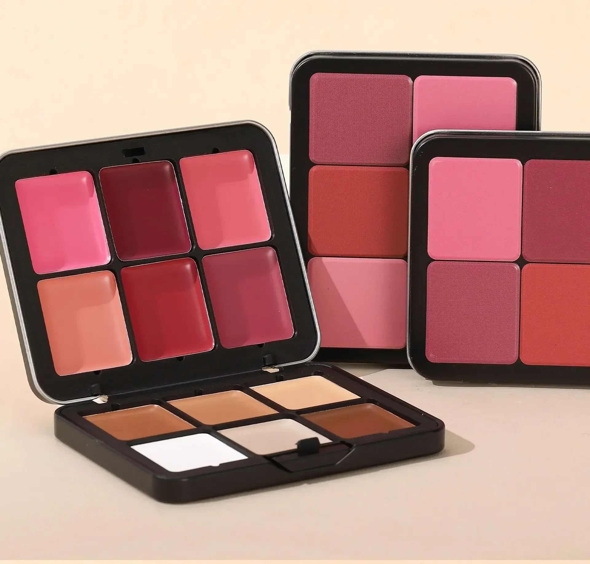 HANDAIYAN Matte Blush Palette Creamy 12-Color Collection for Women Makeup Cosmetic Blush Palette