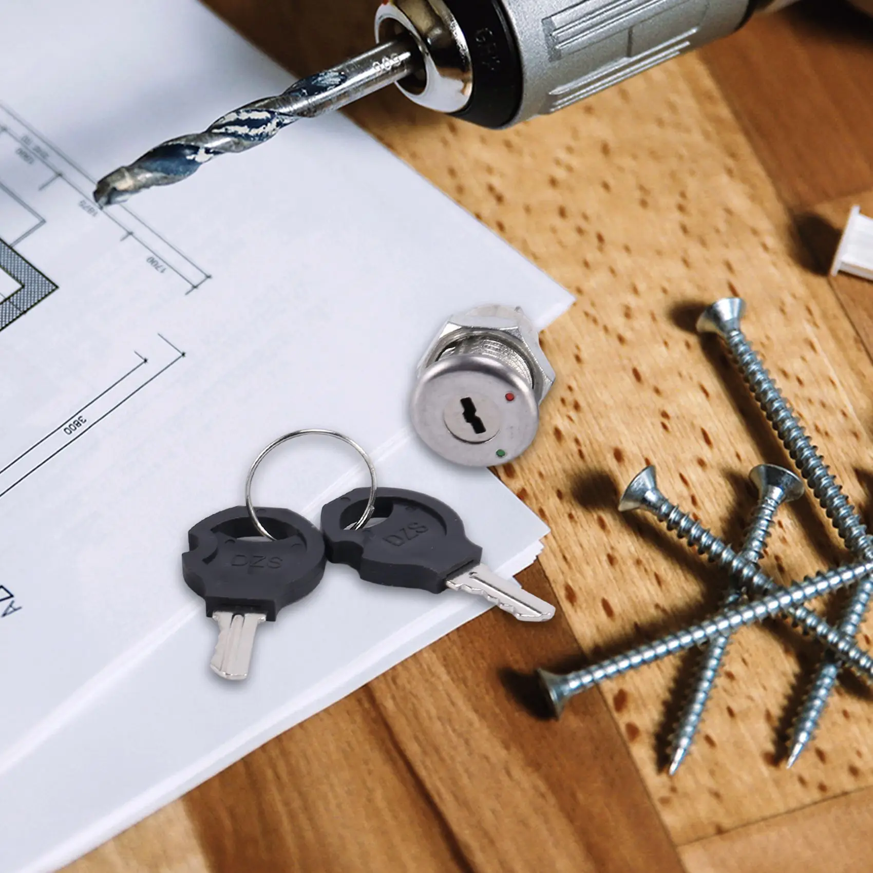 BISM1 Вкл. Выкл. Две клеммы Ключевой переключатель Ключевой переключатель с ключами