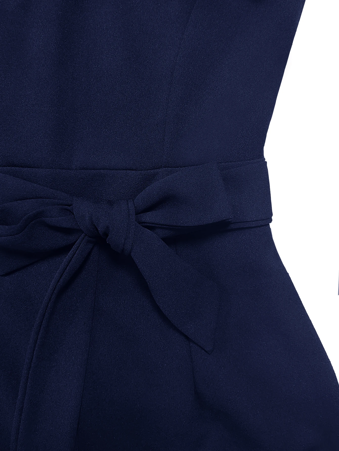 بذلة نسائية أنيقة وعصرية بأكمام قصيرة واسعة الساق، مناسبة للارتداء غير الرسمي وتعزيز مطابقة خزانة الملابس. #6