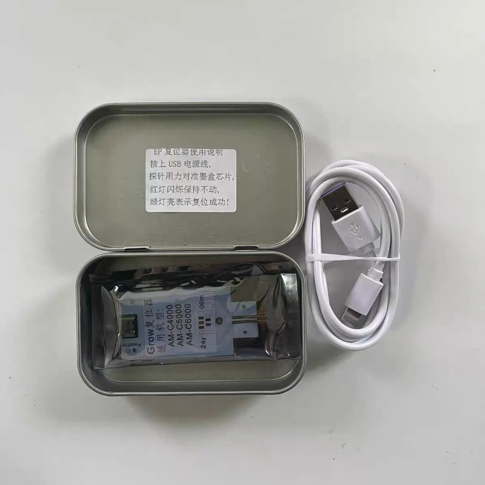 C9371 For Epson WorkForce Enterprise AM-C4000 AM-C5000 AM-C6000 Printer Maintenance Tank Resetter Ink Cartridge Chip Resetter