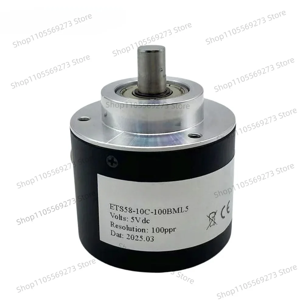 Optical Incremental Encoder 10mm Solid Shaft Line Driver Output 50 100 1000 1024 2000 PPR Rotary Encoders