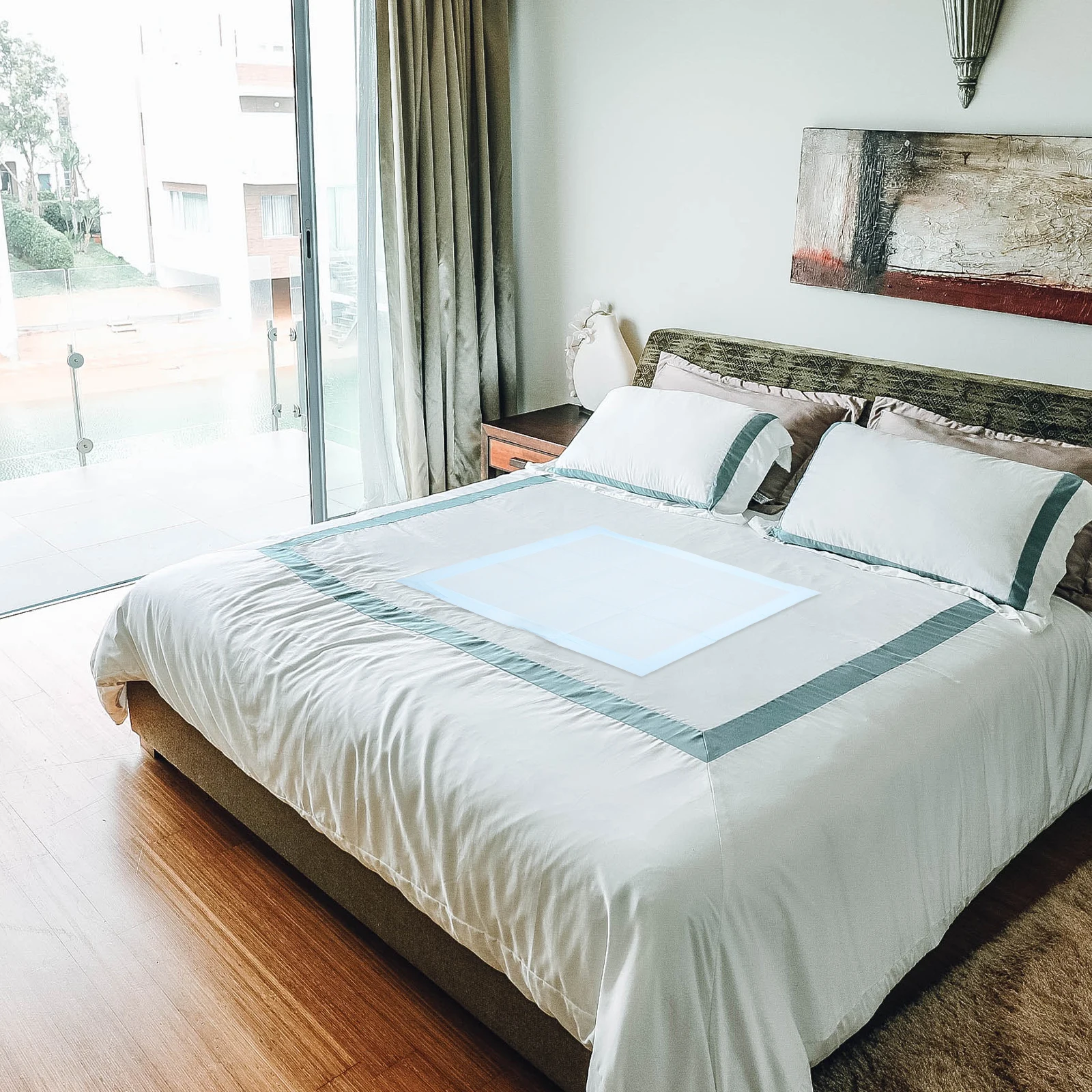 

50 Sheets Disposable Urine Pad Adults Pee Care Pads Aldult Bed Replacement for Elderly Incontinence