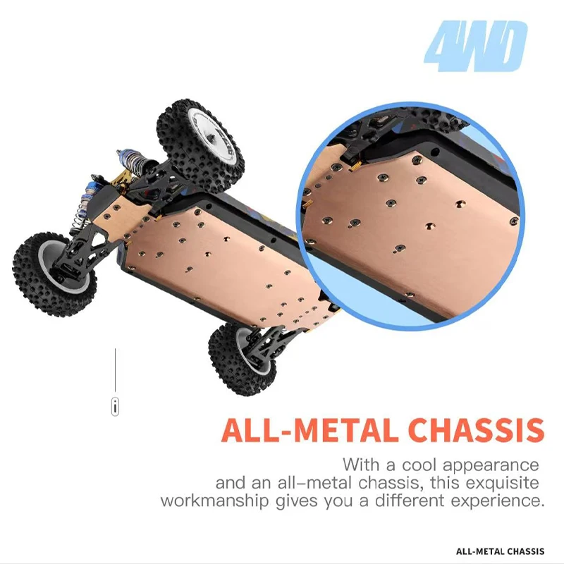 جديد WLtoys 124007 1/12 سيارة RC بدون فرشاة 4WD 75KM/H يد واحدة 2.4G التحكم عن بعد سباق على الطرق الوعرة الانجراف ألعاب أطفال أولادي هدية للأطفال