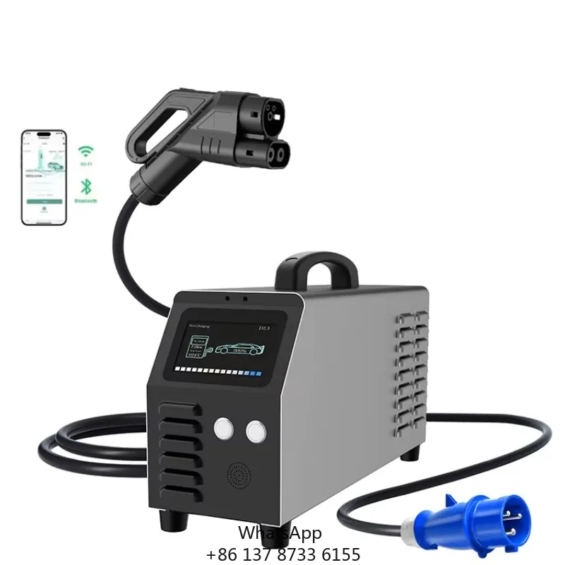 7KW Portable DC Charger EV Home Charging Stations GBT CCS1 CCS2 Car Electric Chargers 7KW 20KW 30KW 40KW Fast DC EV Charger