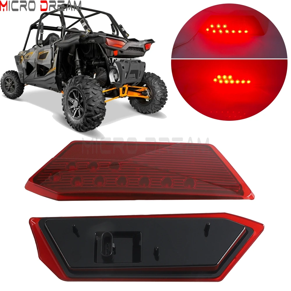 

ATV UTV Taillight Rear Stop Running Lamps For Polaris 2014 RZR XP 4 1000/PS 2015 4 900 TURBO XP 1000 EU/MD Break Tail Light Lamp