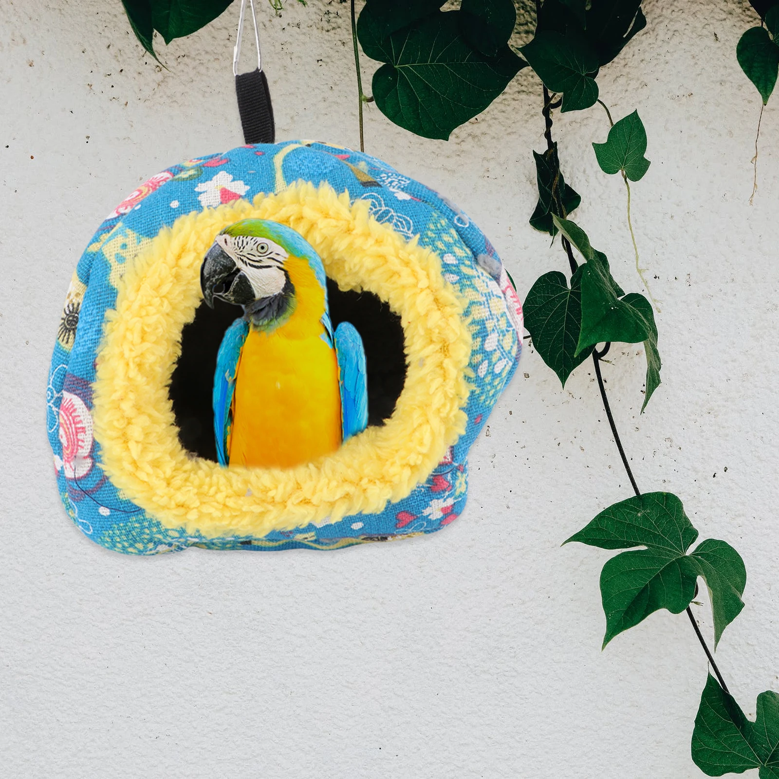 

Warm Nest Bird Hammock Winter Birds Parrot Hanging Bed Pet House Shelter Sleeping Birdcage