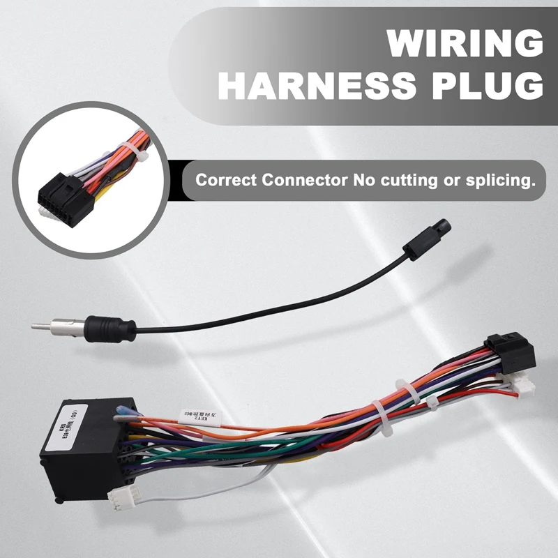 Car Radio Canbus Box Decoder Wiring Harness OD-BMW-02 For BMW E39/E46/E53 Harness Wiring Cables Wiring Harness Plug