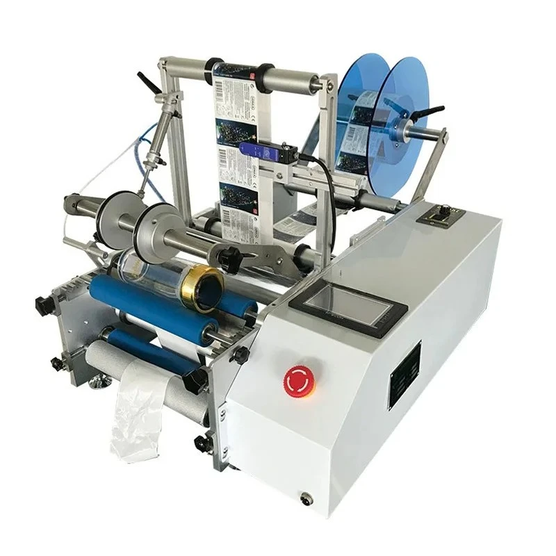 

Bottle Labeling Solution Manual Glass Beverage Bottle Labeling Machine Affordable Semi-automatic Glass PET Labeling Machine