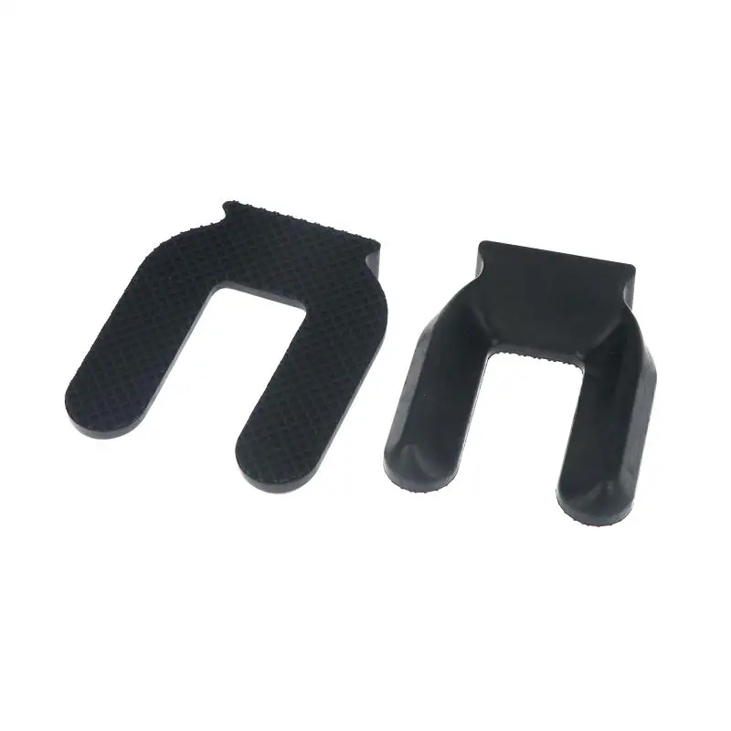 Office Chair Wheel Stopper Anti Slip Rubber Pad Furniture Foot Pad Quiet Caster Protector for Floor and Carpet