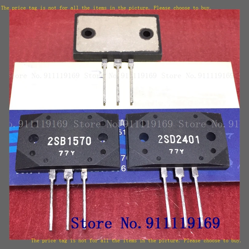 2pcs/lot=a pair 2SD2401 2SB1570