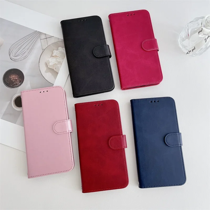 Case Nord CE4 Lite Funda for OnePlus 12 12R 11R 10T 9 Pro Nord CE 3 2 Lite 5G 2T N30 SE N20 Cover Anti-theft Leather Flip Shells