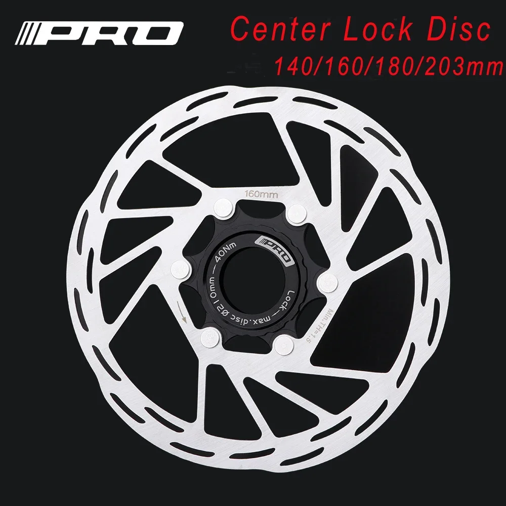 

Mtb Bicycle Center Lock Brake Disc 140mm 160mm 180mm 203mm Road Bicycle ROTOR Heat Dissipation Cooling Disk for Shimano brake