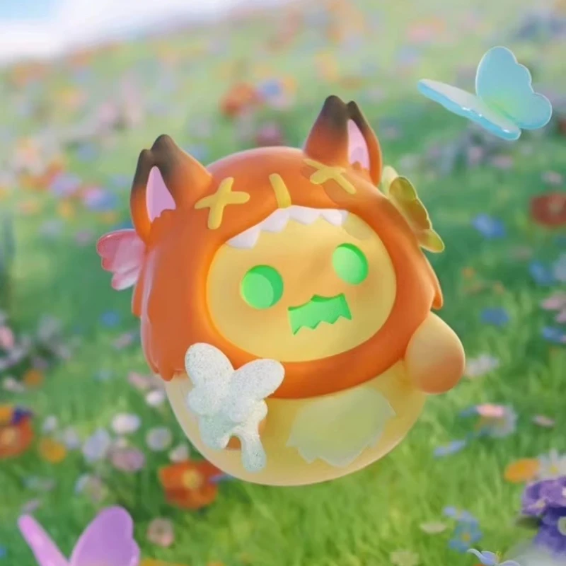 

ShinWoo Ghost Bear Little Duck Figure Yellow Color CTS Exhibition Airblower Big Size Doll Bunny Figure Designer Toy Doll Gift