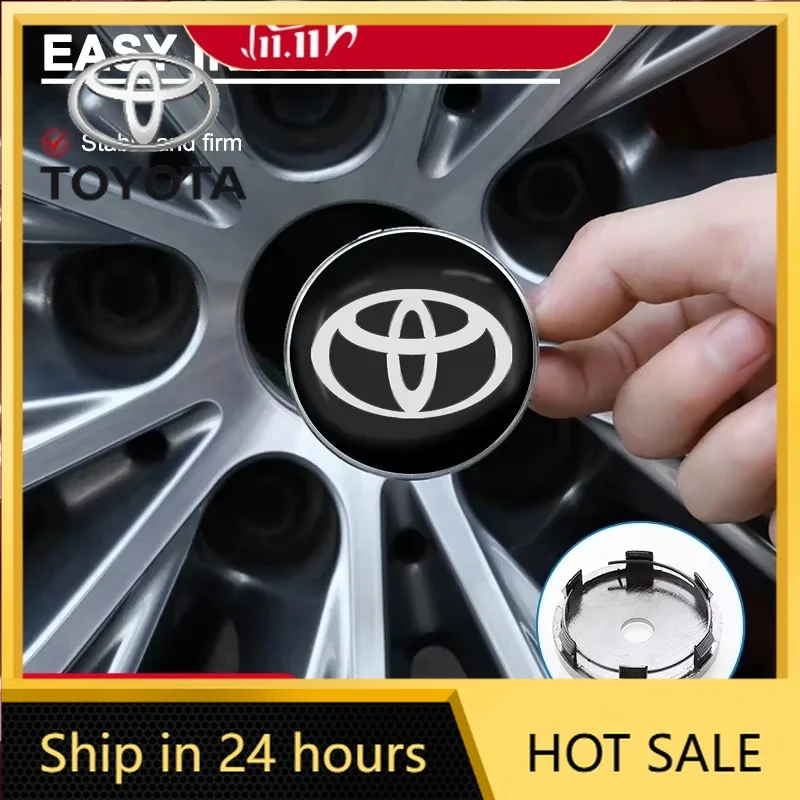 

Для Toyota 2026 новые колпаки ступиц, 4 шт., 62 мм, центральные колпаки ступицы колес для Toyota Corolla/Yaris/CHR/RAV4/Aygo/HRV/Avalon/Camry-Alloy Whe