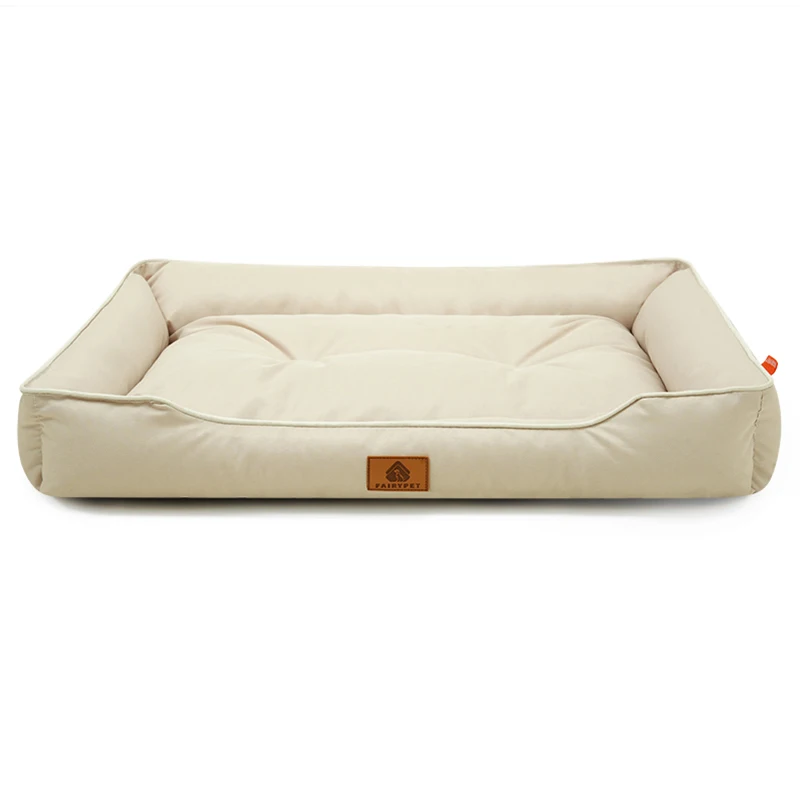 Winter Dog Bed-Dog Sofa Beds for Dogs,Foam Pet Couch Bed with Washable Removable Cover,Waterproof Lining and Non-Slip Bottom