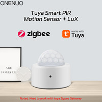 Zigbee 3.0 Illuminance&Infrared Human Sensor Human motion sensing detector PIR smart home infrared sensor